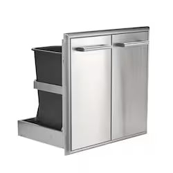 Coyote 26" Dual Trash/Recycle Bin