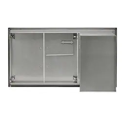 45" Double Access Doors & Access Drawer