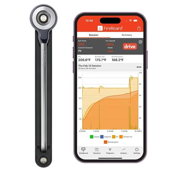 FireBoard Pulse stainless steel wireless temperature probe