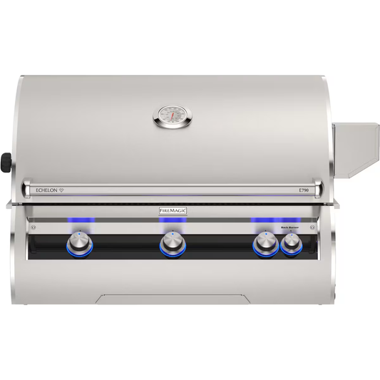 Fire Magic Echelon Diamond E790i 36-Inch Built-In Natural Gas Grill with Rotisserie & Infrared Burner