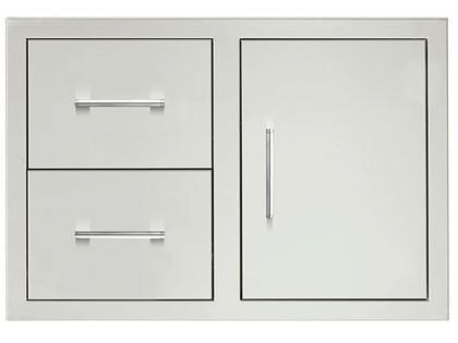 TrueFlame 2-Drawer & Access Door Combo