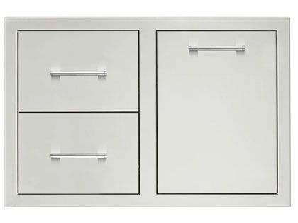 TrueFlame 33-Inch 2-Drawer & Access Door Combo