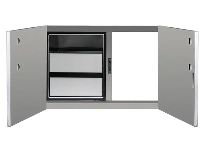 TrueFlame 36" 2-Drawer Dry Storage Pantry & Access Drawer Combo