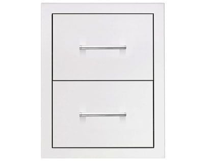 TrueFlame 17-Inch Double Drawer Masonry Frame Return