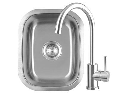 TrueFlame 19" x 15" Drop-In Sink